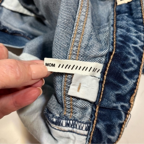 Garage Mom Cut Off Denim Shorts Sz 01 - Picture 6 of 10